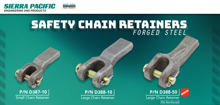 safety chain retainers
